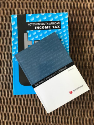 manual, notes on South African income tax